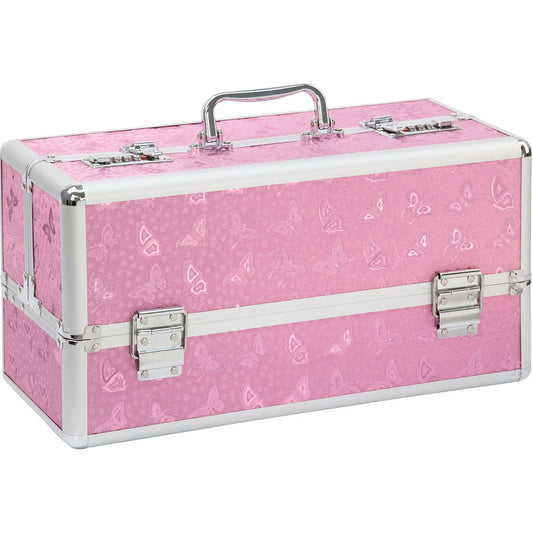 Lockable Toy Box Large - Pink Storage