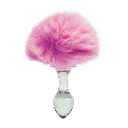 Crystal Delights Magnetic Bunny Tail Pink Plugs