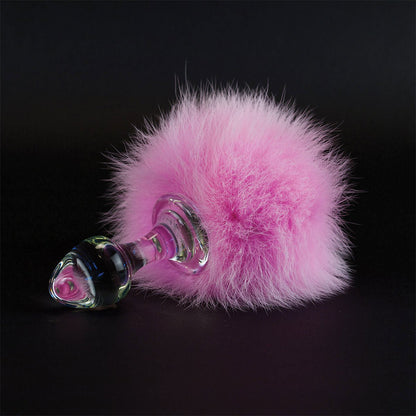 Crystal Delights Magnetic Bunny Tail Plugs