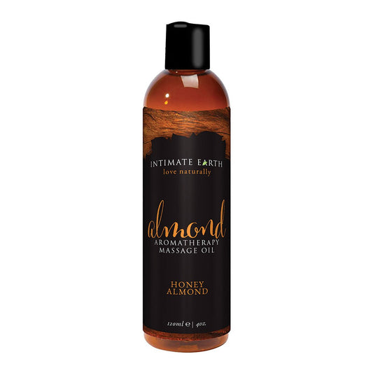 Intimate Earth Aromatherapy Massage Oil - Almond 4oz Massage Oil