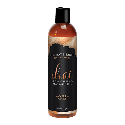 Intimate Earth Aromatherapy Massage Oil - Chai 4oz Massage Oil