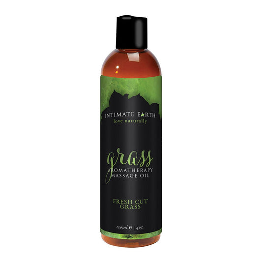 Intimate Earth Aromatherapy Massage Oil - Grass 4oz Massage Oil