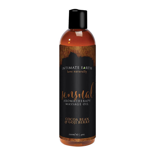 Intimate Earth Aromatherapy Massage Oil - Sensual 4oz Massage Oil