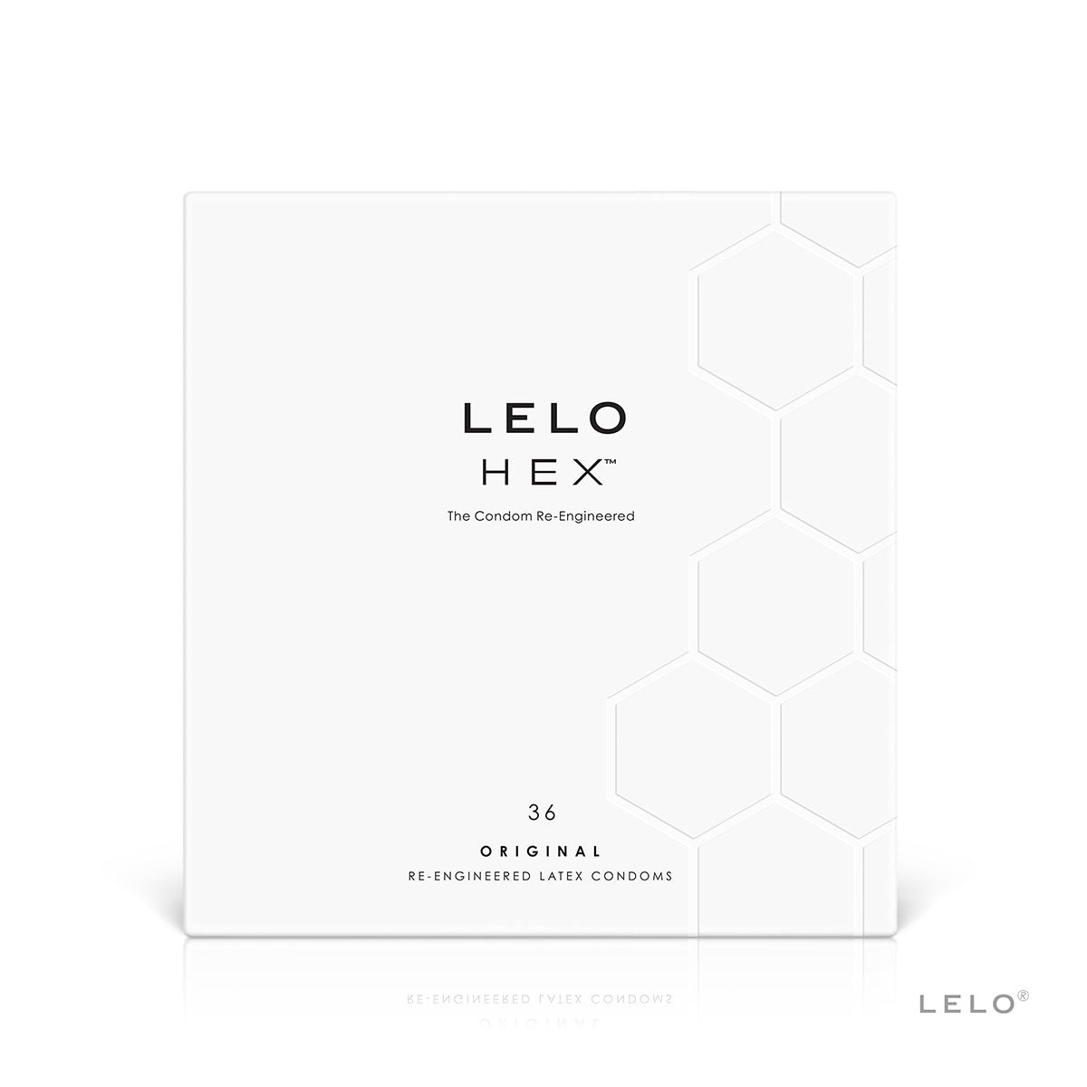 LELO Hex Condoms 36pk Latex Condoms