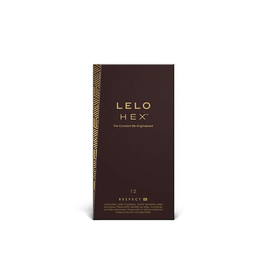 LELO Hex Respect XL Condoms 12pk Latex Condoms
