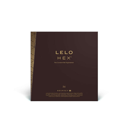 LELO Hex Respect XL Condoms 36pk Latex Condoms