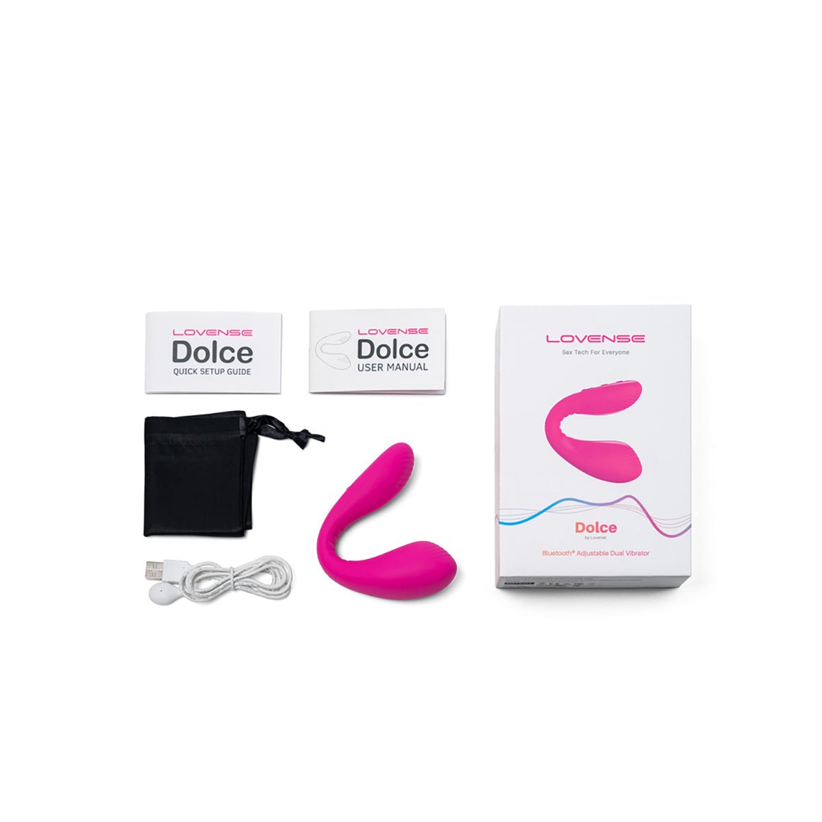 Lovense Dolce Dual Massager Dual Stimulation