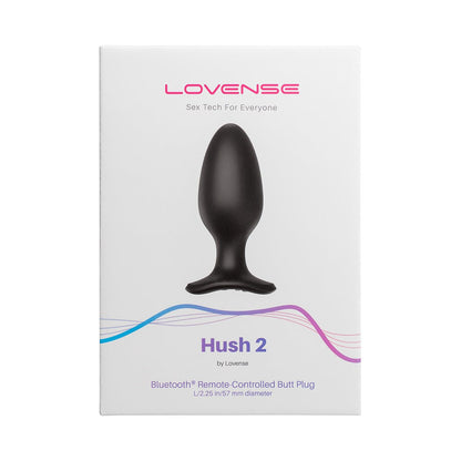 Lovense-Lovense Hush 2 Vibrating Butt Plug - SugarX