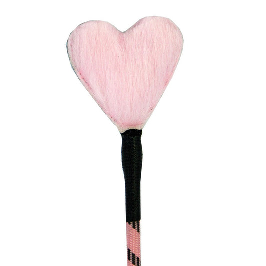 Heart Fluff Tip Crop - Pink Crops & Floggers