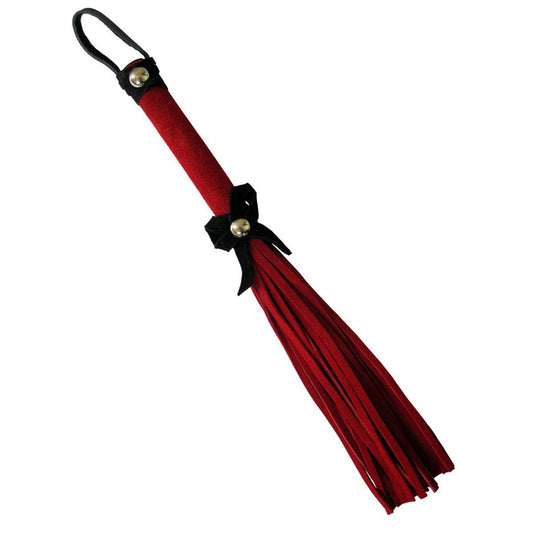 Love Knot Mini Flogger w/ Bow - Red Crops & Floggers